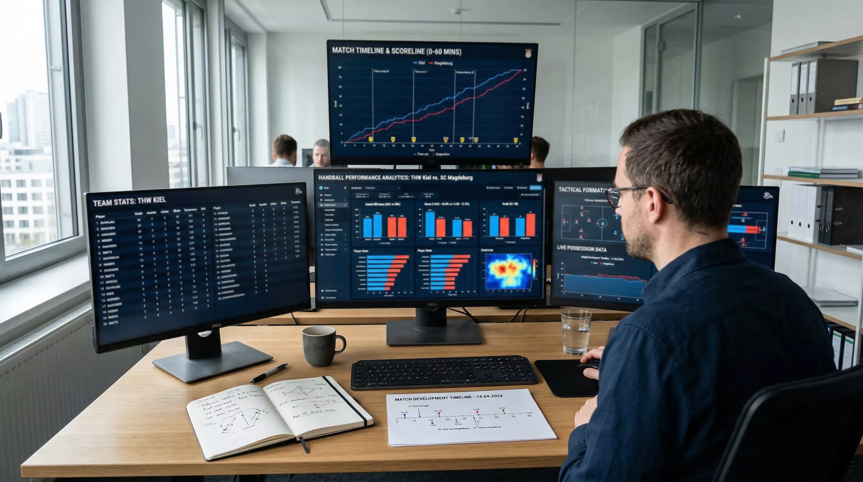 Handball Wettanalyse mit Statistiken und Expected Value Berechnung